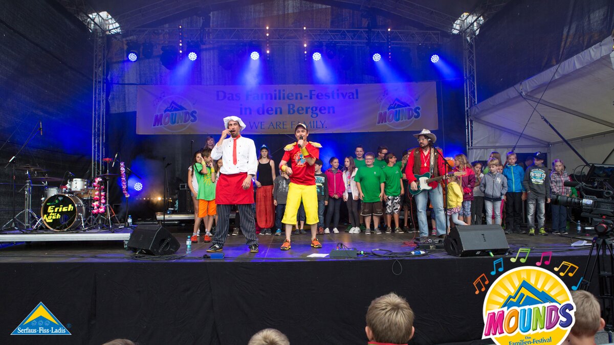 Donikkl | © Andreas Kirschner Donikkl beim Mounds Konzert in Serfaus Fiss Ladis in Tirol | © Andreas Kirschner