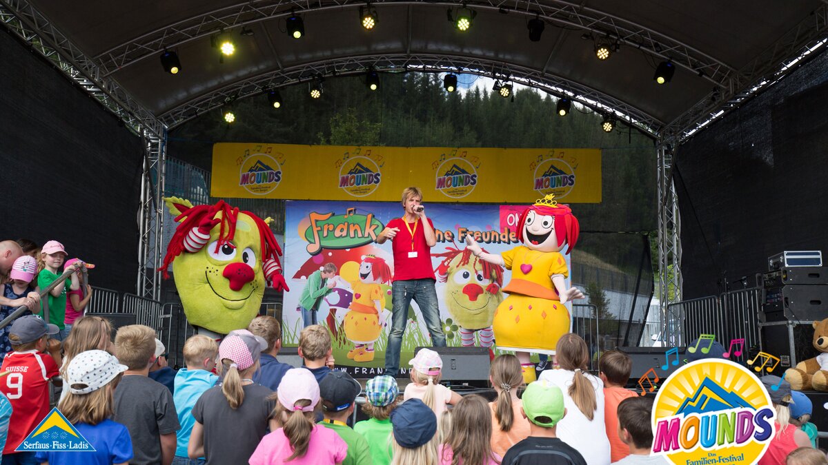 Frank und seine Freunde | © Andreas Kirschner Frank und seine Freunde beim Mounds Konzert in Serfaus Fiss Ladis in Tirol | © Andreas Kirschner