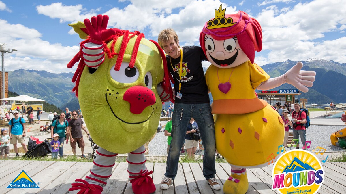 Frank und seine Freunde | © Andreas Kirschner Frank und seine Freunde beim Mounds Konzert in Serfaus Fiss Ladis in Tirol | © Andreas Kirschner