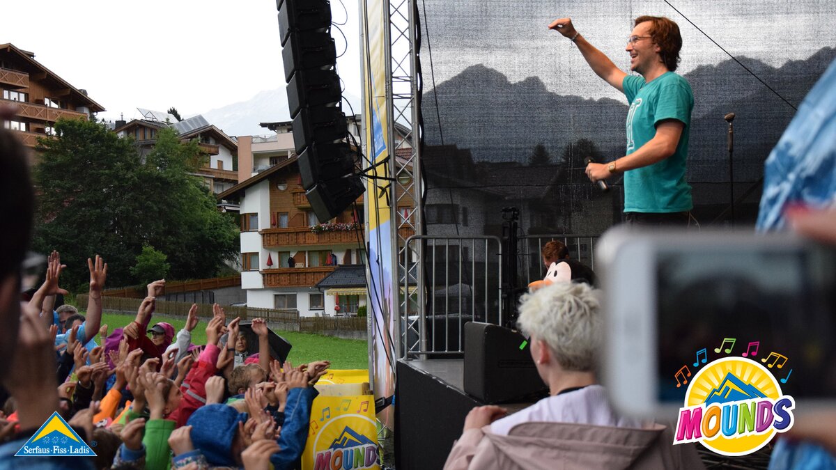 herrH | © Serfaus Fiss Ladis herrH auf der MOUNDS Festivalbühne in Serfaus Fiss Ladis in Tirol | © Serfaus Fiss Ladis