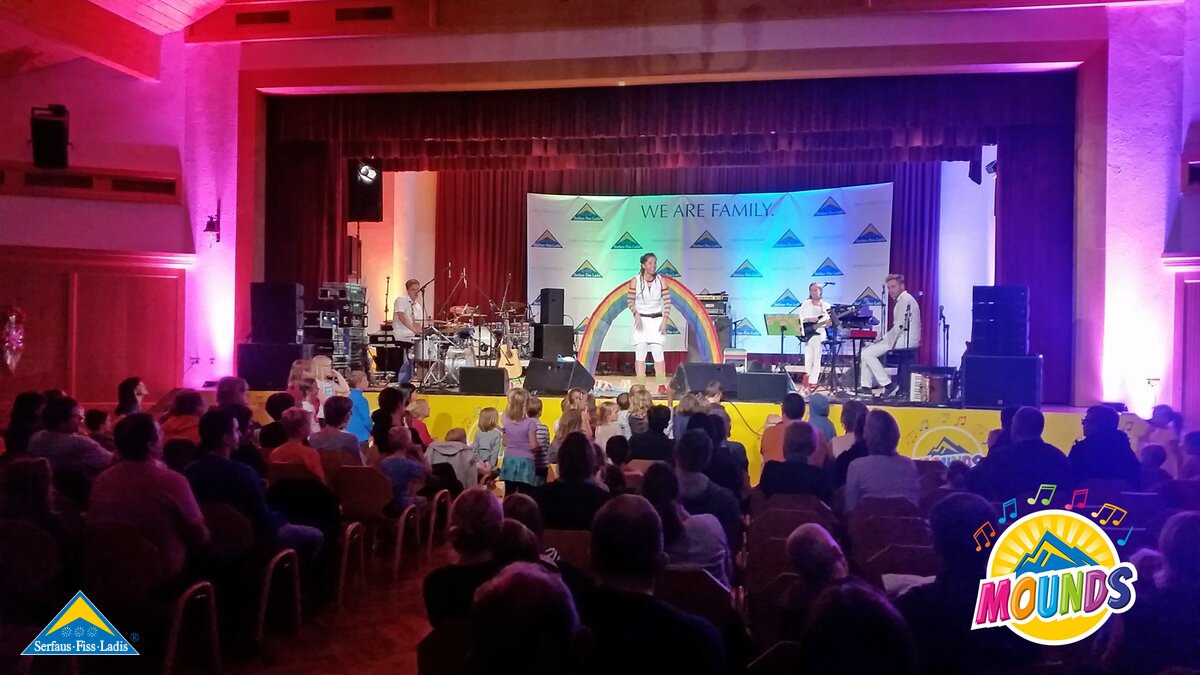 Mai Cocopelli Konzert | © Serfaus Fiss Ladis Mai Cocopelli Konzert bei MOUNDS - Dem Musikfestival für die ganze Familie in Serfaus Fiss Ladis in Tirol | © Serfaus Fiss Ladis