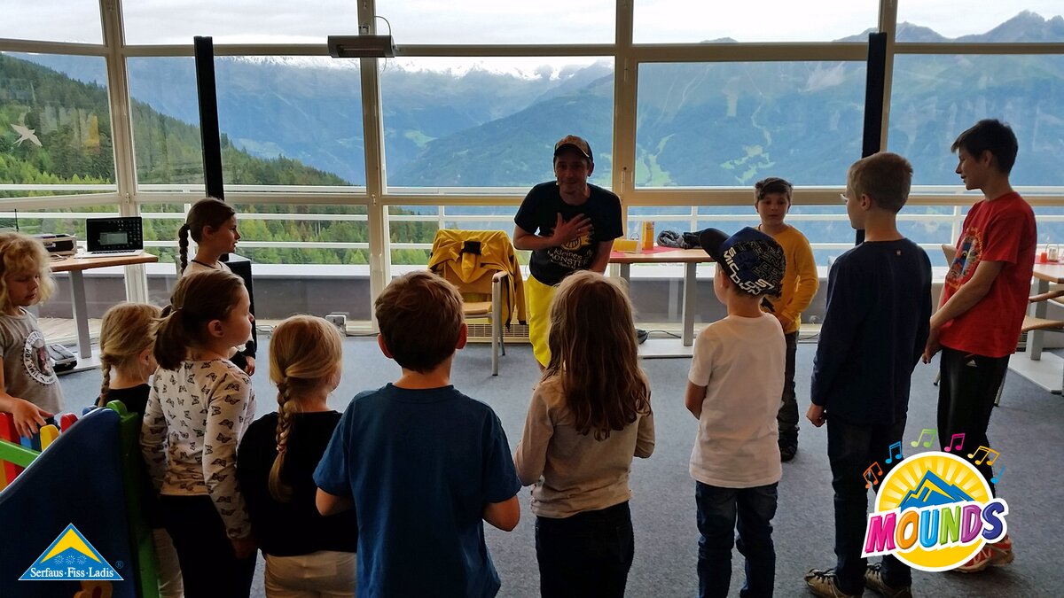 Workshop mit DONIKKL | © Serfaus Fiss Ladis MOUNDS Workshop mit DONIKKL in Serfaus Fiss Ladis in Tirol | © Serfaus Fiss Ladis