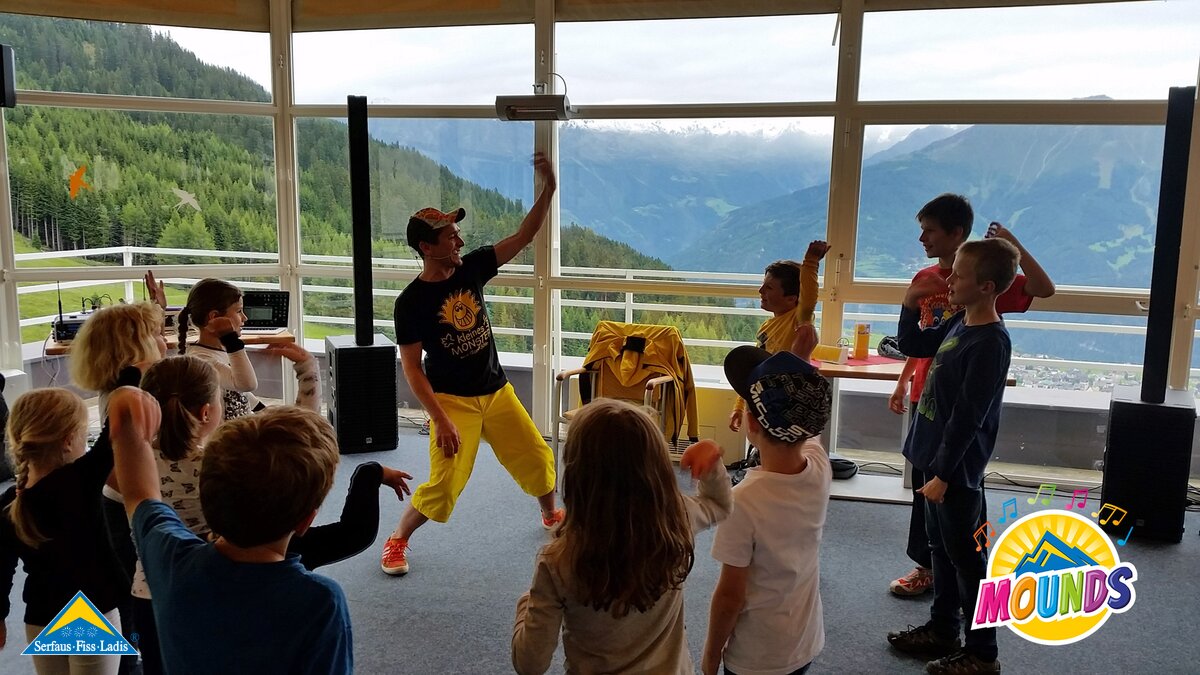 Workshop mit DONIKKL | © Serfaus Fiss Ladis MOUNDS Workshop mit DONIKKL in Serfaus Fiss Ladis in Tirol | © Serfaus Fiss Ladis