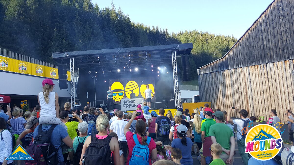 Deine Freunde Konzert | © Serfaus-Fiss-Ladis MOUNDS Konzert mit Deine Freunde in Serfaus-Fiss-Ladis in Tirol | © Serfaus-Fiss-Ladis