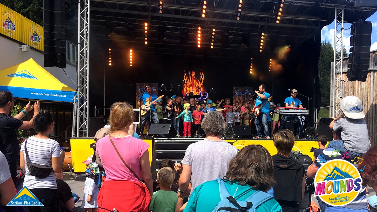Pelemele | © Serfaus-Fiss-Ladis Pelemele in Serfaus-Fiss-Ladis beim MOUNDS Festival in Tirol | © Serfaus-Fiss-Ladis