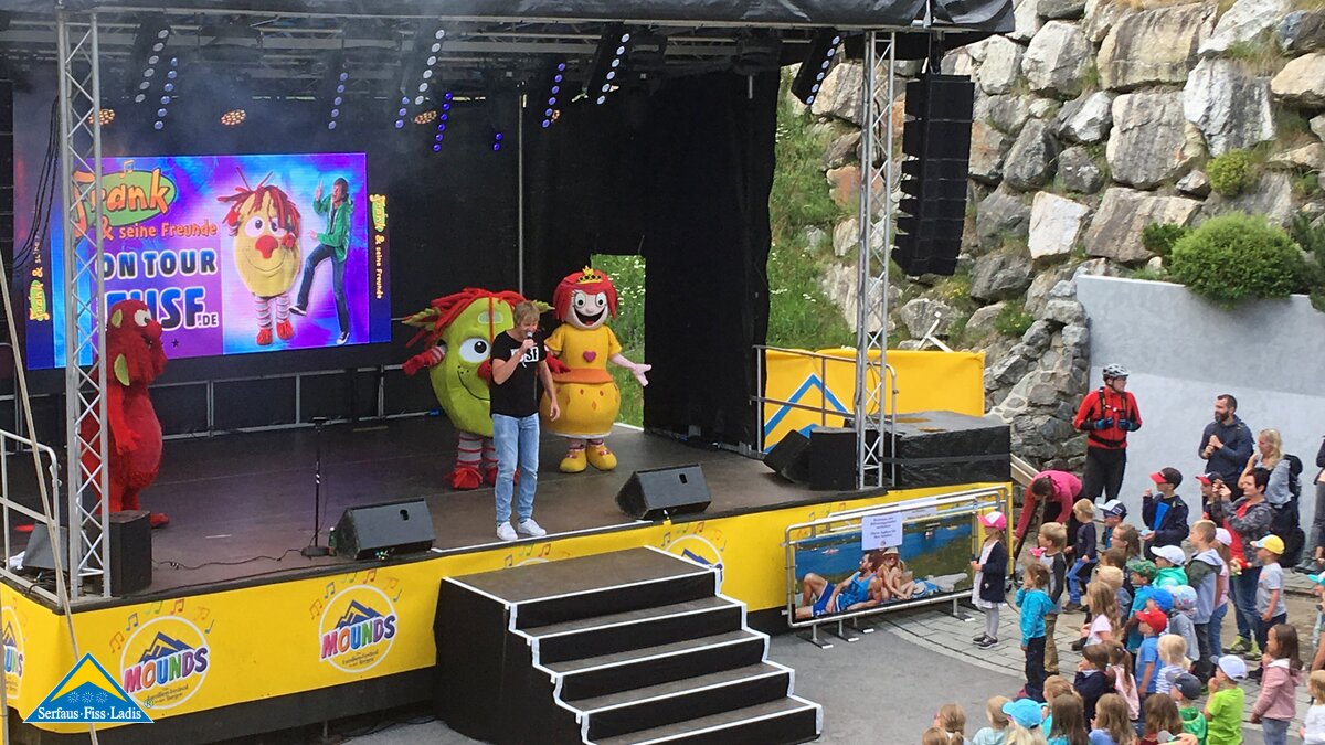 Konzert Frank und seine Freunde | © Serfaus-Fiss-Ladis Frank und seine Freunde bei MOUNDS in Serfaus-Fiss-Ladis in Tirol | © Serfaus-Fiss-Ladis