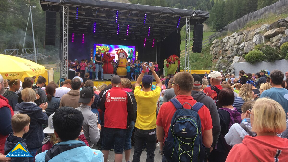 Konzert Frank und seine Freunde | © Serfaus-Fiss-Ladis Frank und seine Freunde bei MOUNDS in Serfaus-Fiss-Ladis in Tirol | © Serfaus-Fiss-Ladis