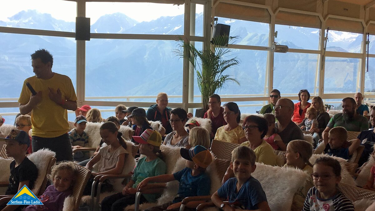 Workshop André Gatzke | © Serfaus-Fiss-Ladis André Gatzke bei MOUNDS in Serfaus-Fiss-Ladis in Tirol | © Serfaus-Fiss-Ladis