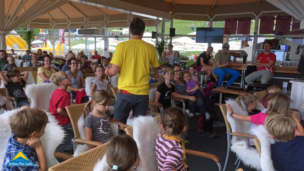 Workshop André Gatzke | © Serfaus-Fiss-Ladis André Gatzke bei MOUNDS in Serfaus-Fiss-Ladis in Tirol | © Serfaus-Fiss-Ladis