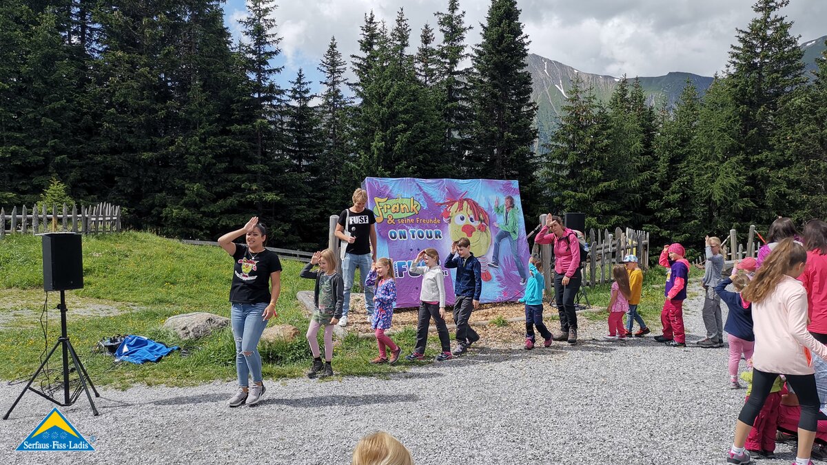 Workshop Frank und seine Freunde | © Serfaus-Fiss-Ladis Frank und seine Freunde bei MOUNDS in Serfaus-Fiss-Ladis in Tirol | © Serfaus-Fiss-Ladis