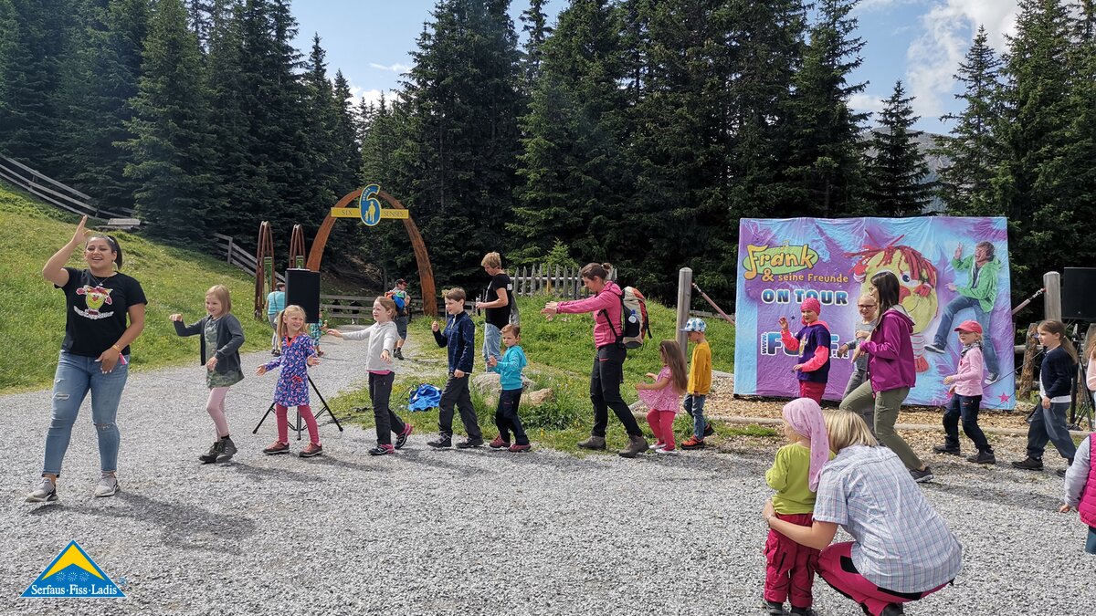 Workshop Frank und seine Freunde | © Serfaus-Fiss-Ladis Frank und seine Freunde bei MOUNDS in Serfaus-Fiss-Ladis in Tirol | © Serfaus-Fiss-Ladis