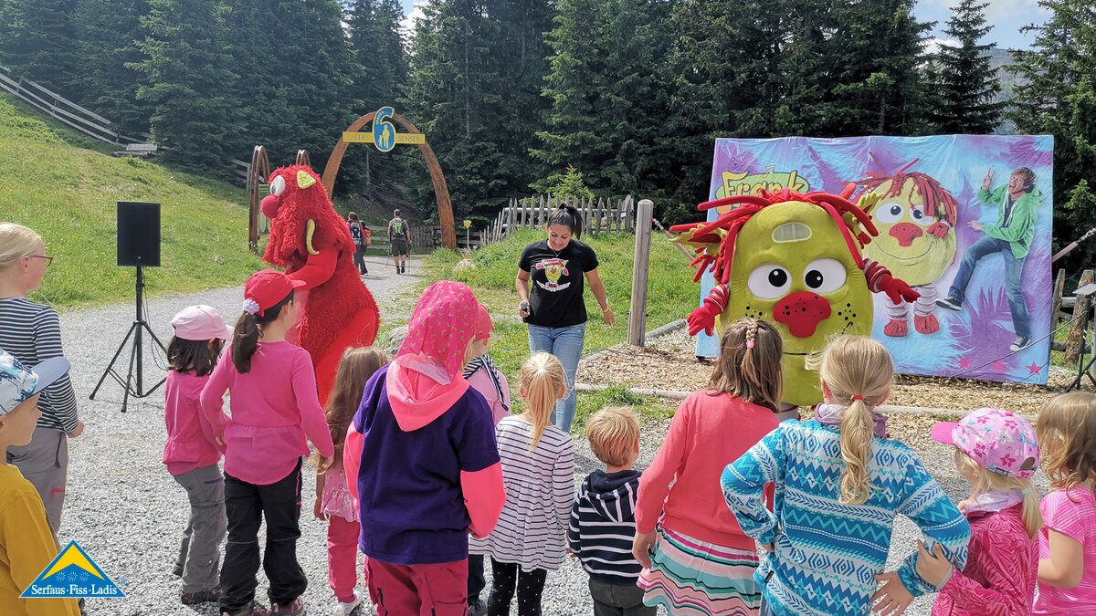 Workshop Frank und seine Freunde | © Serfaus-Fiss-Ladis Frank und seine Freunde bei MOUNDS in Serfaus-Fiss-Ladis in Tirol | © Serfaus-Fiss-Ladis