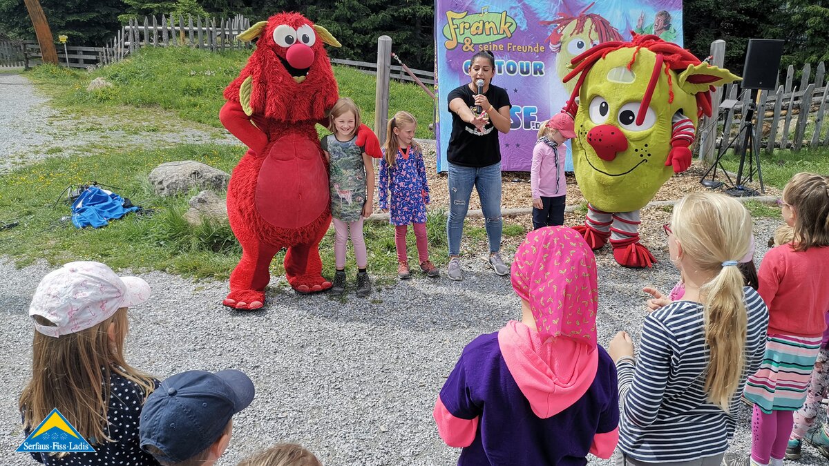 Workshop Frank und seine Freunde | © Serfaus-Fiss-Ladis Frank und seine Freunde bei MOUNDS in Serfaus-Fiss-Ladis in Tirol | © Serfaus-Fiss-Ladis