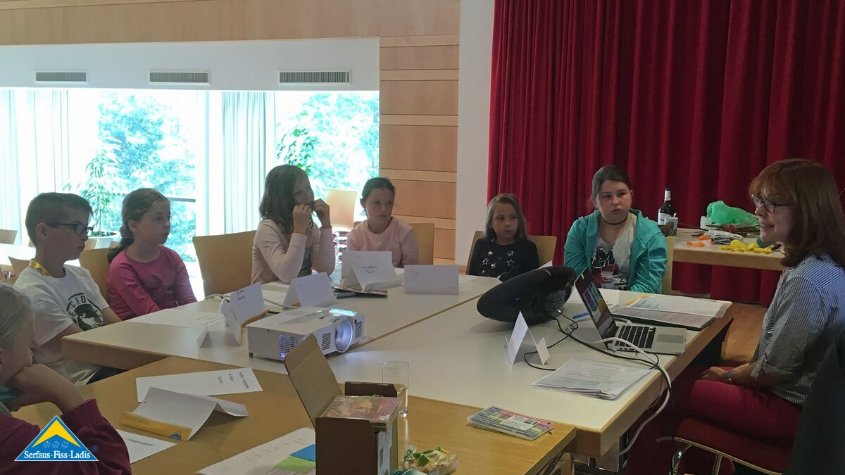 Workshop Anna Benzing | © Serfaus-Fiss-Ladis Anna Benzing bei MOUNDS in Serfaus-Fiss-Ladis in Tirol | © Serfaus-Fiss-Ladis