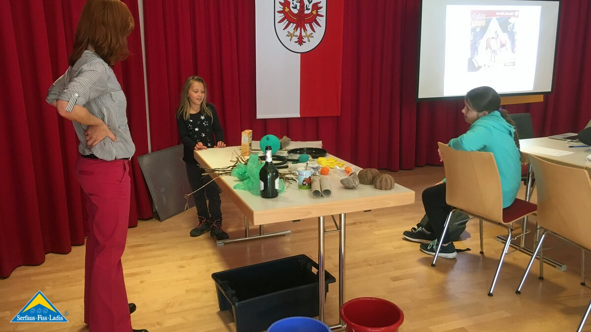 Workshop Anna Benzing | © Serfaus-Fiss-Ladis Anna Benzing bei MOUNDS in Serfaus-Fiss-Ladis in Tirol | © Serfaus-Fiss-Ladis