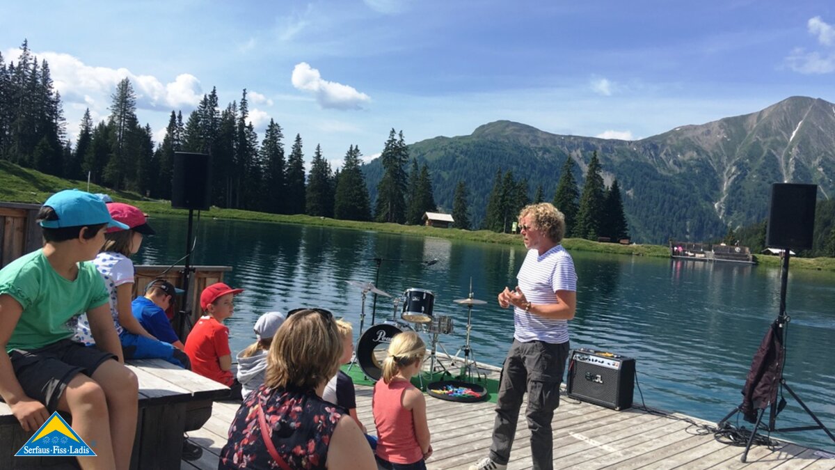 Workshop Mirko | © Serfaus-Fiss-Ladis Mirko Frank bei MOUNDS in Serfaus-Fiss-Ladis in Tirol | © Serfaus-Fiss-Ladis