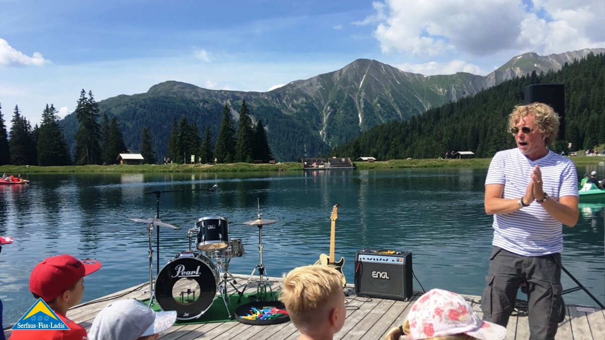 Workshop Mirko | © Serfaus-Fiss-Ladis Mirko Frank bei MOUNDS in Serfaus-Fiss-Ladis in Tirol | © Serfaus-Fiss-Ladis