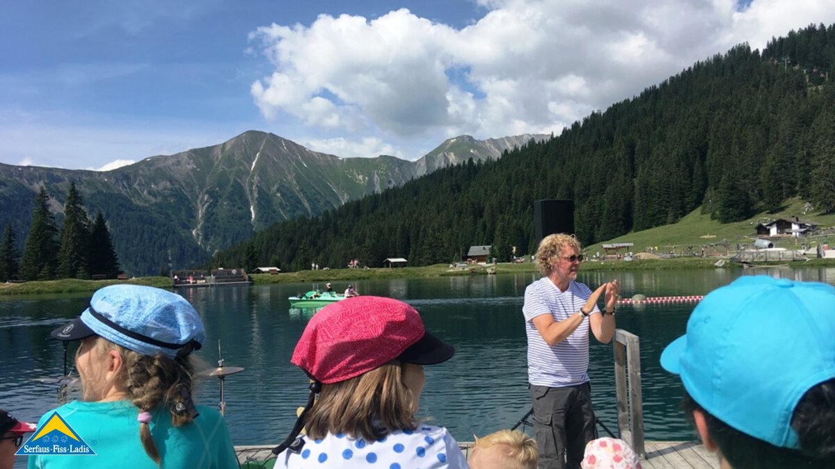 Workshop Mirko | © Serfaus-Fiss-Ladis Mirko Frank bei MOUNDS in Serfaus-Fiss-Ladis in Tirol | © Serfaus-Fiss-Ladis