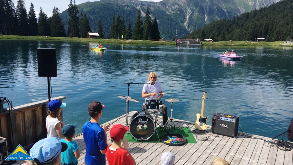 Workshop Mirko | © Serfaus-Fiss-Ladis Mirko Frank bei MOUNDS in Serfaus-Fiss-Ladis in Tirol | © Serfaus-Fiss-Ladis