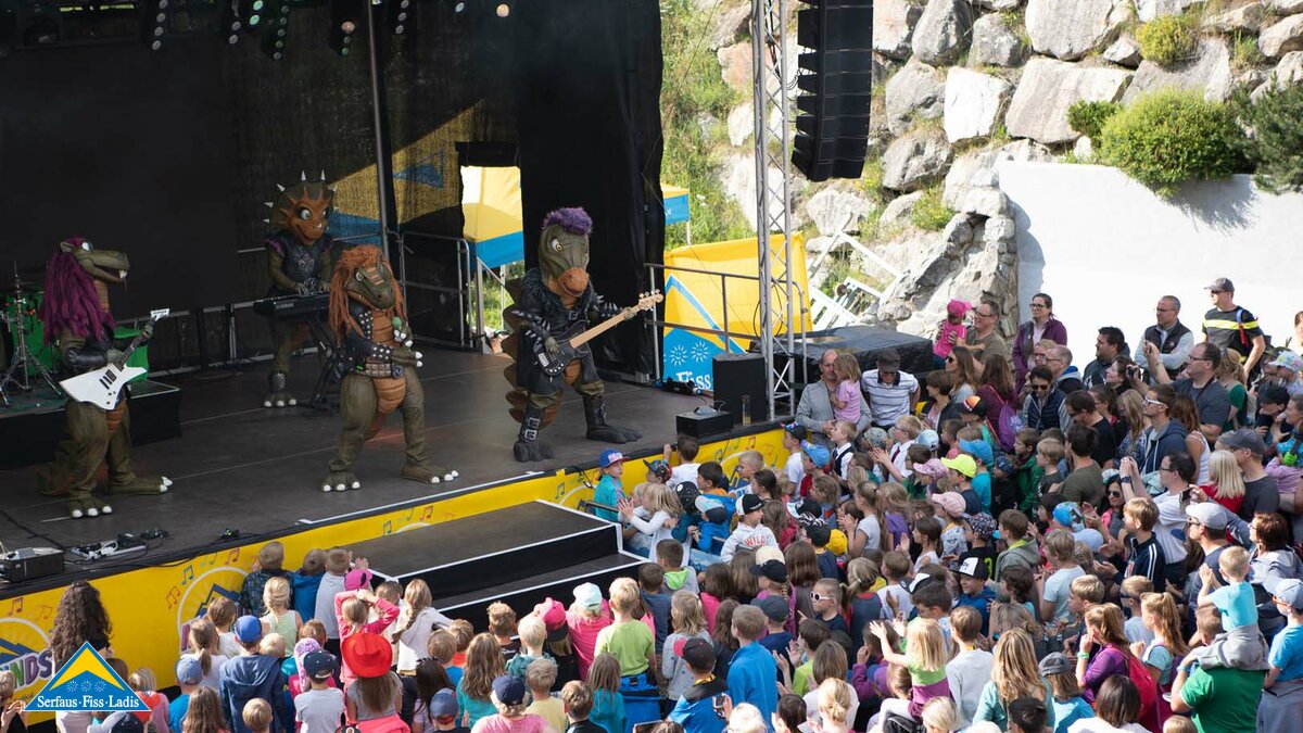 Heavysaurus Konzert | © Fabian Schirgi Das MOUNDS Konzert von Heavysaurus in Serfaus-Fiss-Ladis in Tirol Österreich | © Fabian Schirgi