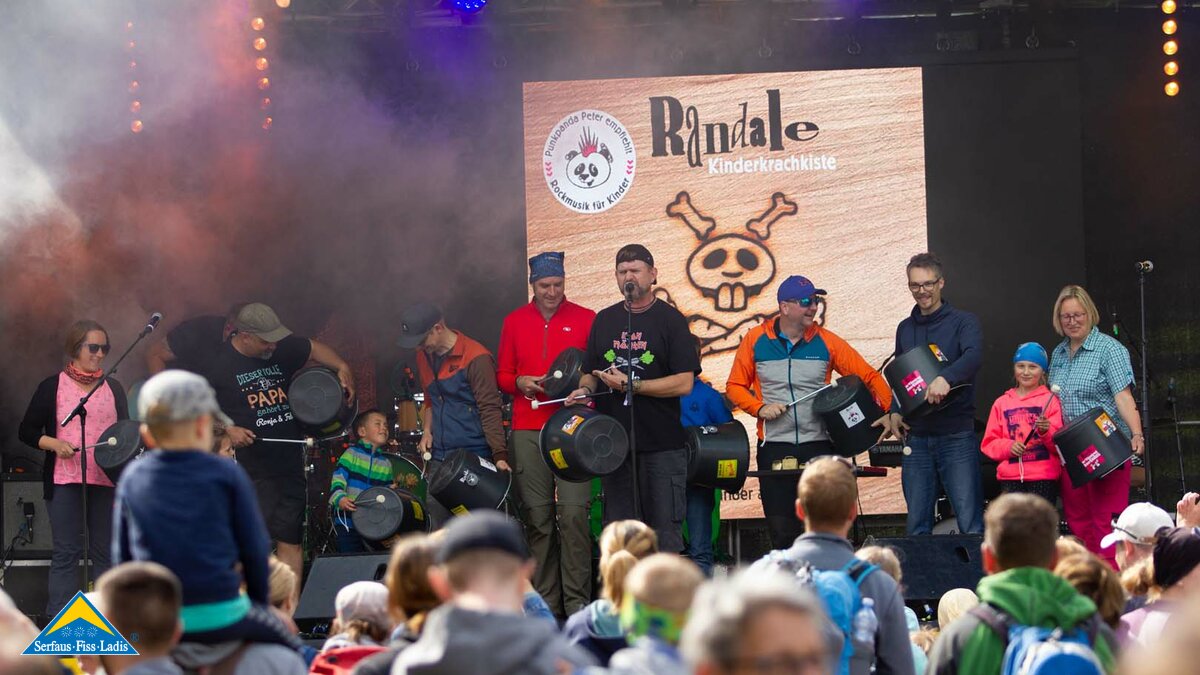 Konzert von Randale | © Fabian Schirgi MOUNDS Konzert von Randale in Serfaus-Fiss-Ladis in Österreich | © Fabian Schirgi